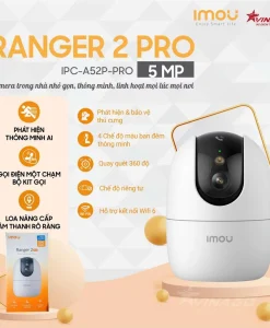 Camera Wifi 360 độ IMOU IPC-A52P (Ranger 2 5MP)