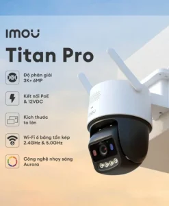 Camera Wifi IMOU Titan Pro 6MP 3K+
