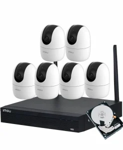 Bộ kit 6 Camera wifi Imou trong nhà