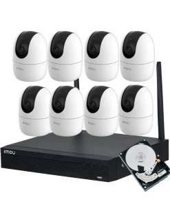 Bộ kit 8 Camera wifi Imou trong nhà