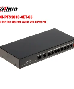 Switch PoE 8 cổng DAHUA DH-S3010-8ET2ET-60